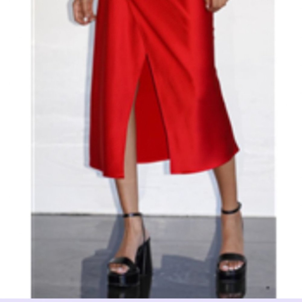 NWT LNA Silk Skirt - Picture 2 of 4